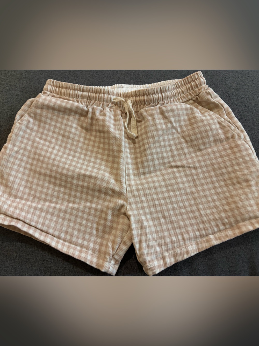 Minnow Gingham Plaid Shorts